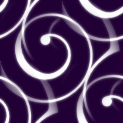 Click to get the codes for this image. Spiral Squiggles On Deep Purple Seamless Wallpaper, Spirals, Purple Background Wallpaper Image or texture free for any profile, webpage, phone, or desktop