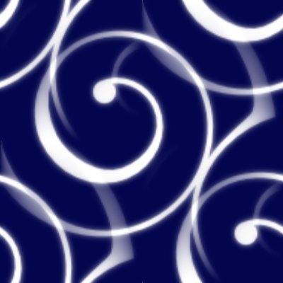 Click to get the codes for this image. Spiral Squiggles On Navy Blue Seamless Wallpaper, Spirals, Blue Background Wallpaper Image or texture free for any profile, webpage, phone, or desktop
