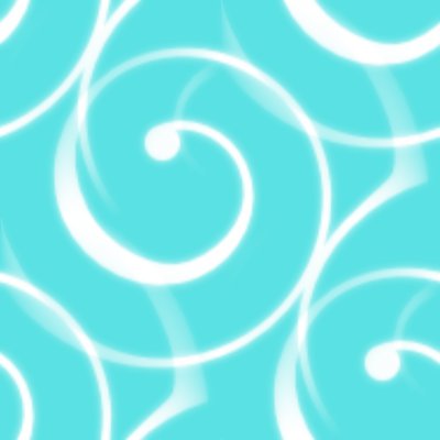 Click to get the codes for this image. Spiral Squiggles On Turquoise Seamless Wallpaper, Spirals, Aqua Background Wallpaper Image or texture free for any profile, webpage, phone, or desktop
