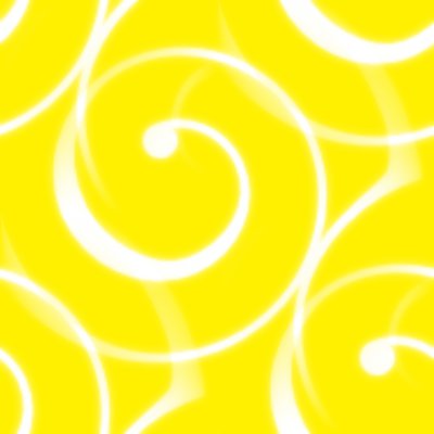 Click to get the codes for this image. Spiral Squiggles On Yellow Seamless Wallpaper, Spirals, Yellow Background Wallpaper Image or texture free for any profile, webpage, phone, or desktop