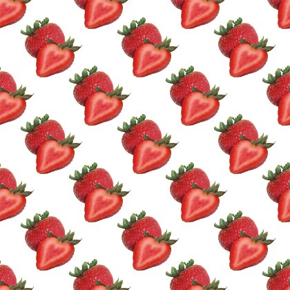 Click to get the codes for this image. Strawberry Love Background Seamless, Food  Drink, Hearts Background Wallpaper Image or texture free for any profile, webpage, phone, or desktop