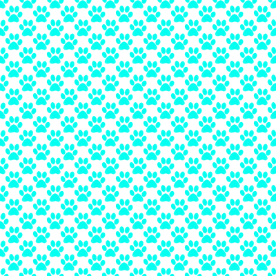 Click to get the codes for this image. Teal Pawprints On White Background, Paw Prints, Aqua Background Wallpaper Image or texture free for any profile, webpage, phone, or desktop