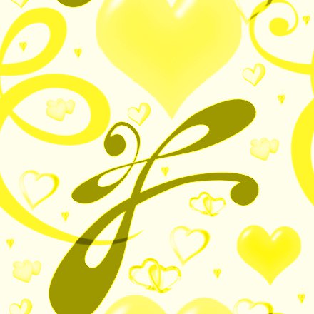 Click to get the codes for this image. Yellow Hearts And Swirls Background Seamless, Hearts, Yellow Background Wallpaper Image or texture free for any profile, webpage, phone, or desktop