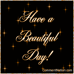 Click to get the codes for this image. Have a Beautiful Day Orange Stars, Have a Great Day Image Comment, Graphic or Meme for posting on FaceBook, Twitter or any blog!