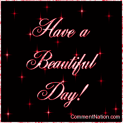 Click to get the codes for this image. Have a Beautiful Day Red Stars, Have a Great Day Image Comment, Graphic or Meme for posting on FaceBook, Twitter or any blog!