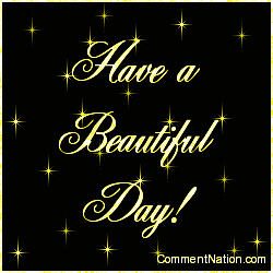 Click to get the codes for this image. Have a Beautiful Day Yellow Stars, Have a Great Day Image Comment, Graphic or Meme for posting on FaceBook, Twitter or any blog!