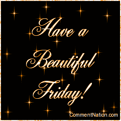 Click to get the codes for this image. Have a Beautiful Friday Orange Stars, WeekDays Friday Image Comment, Graphic or Meme for posting on FaceBook, Twitter or any blog!