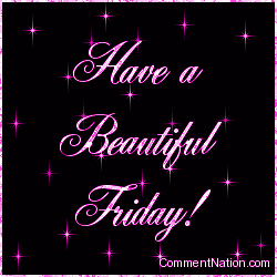 Click to get the codes for this image. Have a Beautiful Friday Pink Stars, WeekDays Friday Image Comment, Graphic or Meme for posting on FaceBook, Twitter or any blog!