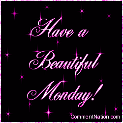 Click to get the codes for this image. Have a Beautiful Monday Pink Stars, WeekDays Monday Image Comment, Graphic or Meme for posting on FaceBook, Twitter or any blog!