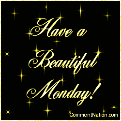 Click to get the codes for this image. Have a Beautiful Monday Yellow Stars, WeekDays Monday Image Comment, Graphic or Meme for posting on FaceBook, Twitter or any blog!