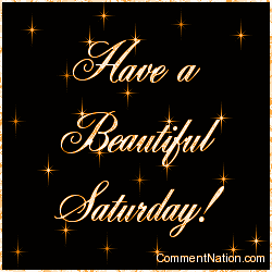 Click to get the codes for this image. Have a Beautiful Saturday Orange Stars, WeekDays Saturday Image Comment, Graphic or Meme for posting on FaceBook, Twitter or any blog!