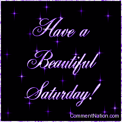 Click to get the codes for this image. Have a Beautiful Saturday Purple Stars, WeekDays Saturday Image Comment, Graphic or Meme for posting on FaceBook, Twitter or any blog!