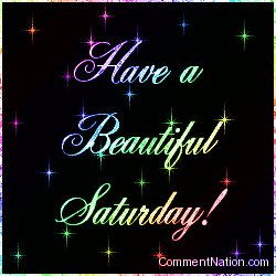 Click to get the codes for this image. Have a Beautiful Saturday Rainbow Stars, WeekDays Saturday Image Comment, Graphic or Meme for posting on FaceBook, Twitter or any blog!