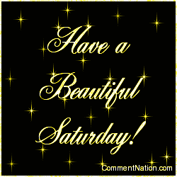 Click to get the codes for this image. Have a Beautiful Saturday Yellow Stars, WeekDays Saturday Image Comment, Graphic or Meme for posting on FaceBook, Twitter or any blog!