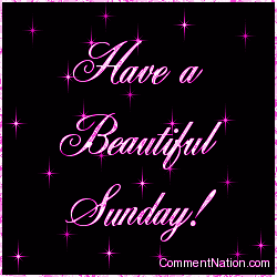 Click to get the codes for this image. Have a Beautiful Sunday Pink Stars, WeekDays Sunday Image Comment, Graphic or Meme for posting on FaceBook, Twitter or any blog!