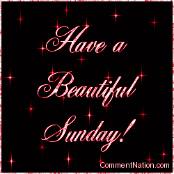 Click to get the codes for this image. Have a Beautiful Sunday Red Stars, WeekDays Sunday Image Comment, Graphic or Meme for posting on FaceBook, Twitter or any blog!