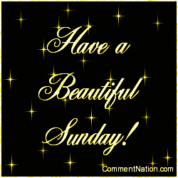 Click to get the codes for this image. Have a Beautiful Sunday Yellow Stars, WeekDays Sunday Image Comment, Graphic or Meme for posting on FaceBook, Twitter or any blog!