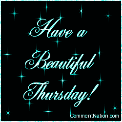 Click to get the codes for this image. Have a Beautiful Thursday Aqua Stars, WeekDays Thursday Image Comment, Graphic or Meme for posting on FaceBook, Twitter or any blog!