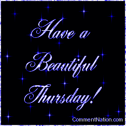Click to get the codes for this image. Have a Beautiful Thursday Blue Stars, WeekDays Thursday Image Comment, Graphic or Meme for posting on FaceBook, Twitter or any blog!