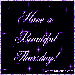 Click to get the codes for this image. Have a Beautiful Thursday Purple Stars, WeekDays Thursday Image Comment, Graphic or Meme for posting on FaceBook, Twitter or any blog!