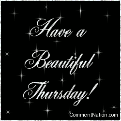 Click to get the codes for this image. Have a Beautiful Thursday Silver Stars, WeekDays Thursday Image Comment, Graphic or Meme for posting on FaceBook, Twitter or any blog!