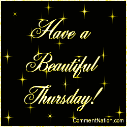 Click to get the codes for this image. Have a Beautiful Thursday Yellow Stars, WeekDays Thursday Image Comment, Graphic or Meme for posting on FaceBook, Twitter or any blog!