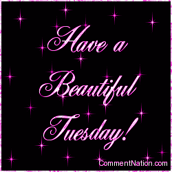 Click to get the codes for this image. Have a Beautiful Tuesday Pink Stars, WeekDays Tuesday Image Comment, Graphic or Meme for posting on FaceBook, Twitter or any blog!