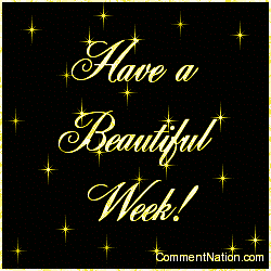 Click to get the codes for this image. Have a Beautiful Week Red and Yellow Stars, Have a Great Week Image Comment, Graphic or Meme for posting on FaceBook, Twitter or any blog!