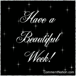 Click to get the codes for this image. Have a Beautiful Week Silver Stars, Have a Great Week Image Comment, Graphic or Meme for posting on FaceBook, Twitter or any blog!