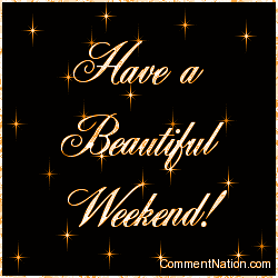 Click to get the codes for this image. Have a Beautiful Weekend Orange Stars, Have a Great Weekend Image Comment, Graphic or Meme for posting on FaceBook, Twitter or any blog!