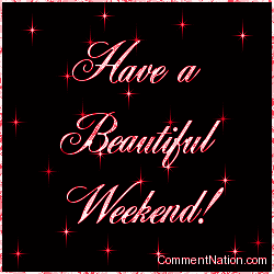 Click to get the codes for this image. Have a Beautiful Weekend Red Stars, Have a Great Weekend Image Comment, Graphic or Meme for posting on FaceBook, Twitter or any blog!