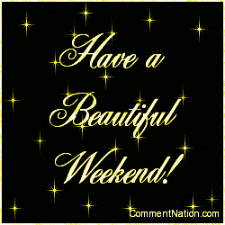 Click to get the codes for this image. Have a Beautiful Weekend Red and Yellow Stars, Have a Great Weekend Image Comment, Graphic or Meme for posting on FaceBook, Twitter or any blog!