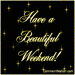 Click to get the codes for this image. Have a Beautiful Weekend Yellow Stars, Have a Great Weekend Image Comment, Graphic or Meme for posting on FaceBook, Twitter or any blog!