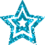 Click to get the codes for this image. Blue Blinking Glitter Star, Stars Image Comment, Graphic or Meme for posting on FaceBook, Twitter or any blog!
