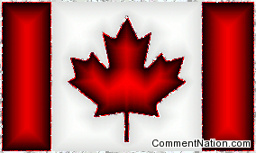 Click to get the codes for this image. Glitter graphic of the flag of Canada