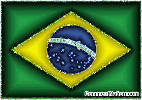 Click to get the codes for this image. Glitter Graphic of the Brazilian Flag