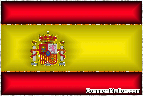 Click to get the codes for this image. Glitter Graphic of the Spanish Flag