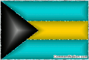 Click to get the codes for this image. Glitter graphic of the flag of the Bahamas