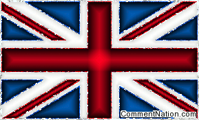 Click to get the codes for this image. Glitter graphic of the British Flag