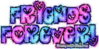 Click to get the codes for this image. Friends Forever Pink And Blue Hearts Glitter Text, Friends Forever, Words Image Comment, Graphic or Meme for posting on FaceBook, Twitter or any blog!