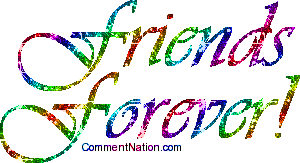 Click to get the codes for this image. Friends Forever Rainbow Glitter Script, Friends Forever Image Comment, Graphic or Meme for posting on FaceBook, Twitter or any blog!
