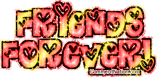 Click to get the codes for this image. Friends Forever Red Hearts Glitter Text, Friends Forever Image Comment, Graphic or Meme for posting on FaceBook, Twitter or any blog!