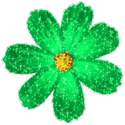 Click to get the codes for this image. Green Glitter Flower, Flowers Image Comment, Graphic or Meme for posting on FaceBook, Twitter or any blog!