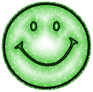Click to get the codes for this image. Green Glitter Smiley Face, Smiles Image Comment, Graphic or Meme for posting on FaceBook, Twitter or any blog!