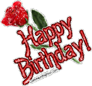 Click to get Happy Birthday comments, GIFs, greetings and glitter graphics.