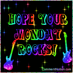 Click to get the codes for this image. Hope Your Monday Rocks Rainbow Stars, WeekDays Monday Image Comment, Graphic or Meme for posting on FaceBook, Twitter or any blog!