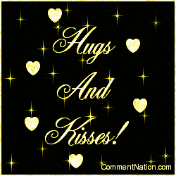 Hugs And Kisses Image: Graphic Comment Meme or GIF