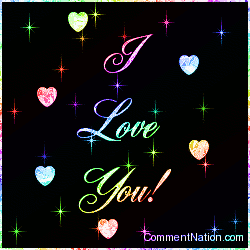 Click to get the codes for this image. I Love You Rainbow Stars, I Love You Image Comment, Graphic or Meme for posting on FaceBook, Twitter or any blog!