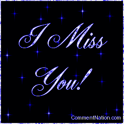 Click to get the codes for this image. I Miss You Blue Stars, I Miss You Image Comment, Graphic or Meme for posting on FaceBook, Twitter or any blog!