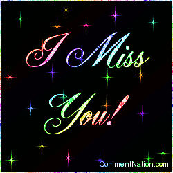 Click to get the codes for this image. I Miss You Rainbow Stars, I Miss You Image Comment, Graphic or Meme for posting on FaceBook, Twitter or any blog!